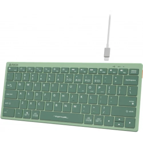 Клавиатура A4Tech Fstyler FBX51C зеленый USB беспроводная BT/Radio slim Multimedia (FBX51C MATCHA GREEN) Клавиатура A4Tech Fstyler FBX51C зеленый USB беспроводная BT/Radio slim Multimedia (FBX51C MATCHA GREEN)